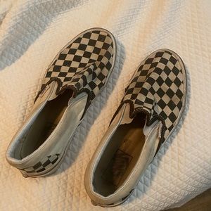 Checkered Vans